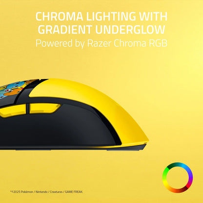Cobra Lightweight Wired Gaming Mouse with  Chroma™ RGB, Pokémon Kanto Starters Edition