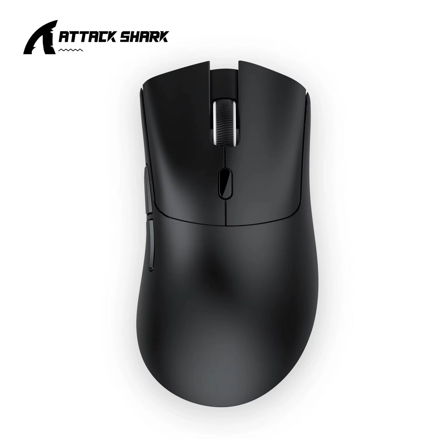 Attack Shark R1 Bluetooth Mouse and Grip Tape Not Included Mouse 1000 Hz PAW3311 Sensor,Rechargeable Tri-Mode,Ergonomic