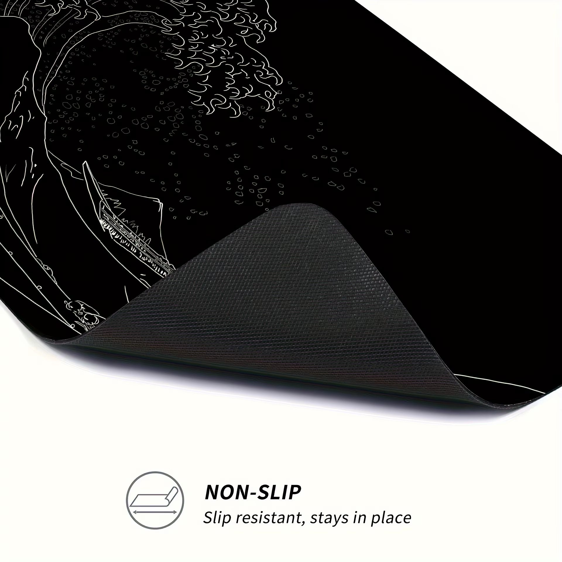 1PC Large Mouse Pads for Desk, Gaming Mouse Pad, Mouse Pad with Stitched Edges and Non-Slip Rubber Base, Extended Mouse Pad