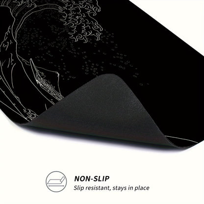 1PC Large Mouse Pads for Desk, Gaming Mouse Pad, Mouse Pad with Stitched Edges and Non-Slip Rubber Base, Extended Mouse Pad