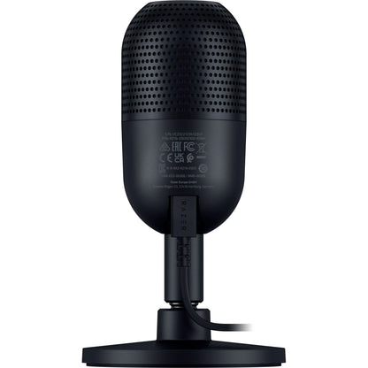 Seiren V3 Mini Ultra-Compact USB Microphone, Tap to Mute, Black