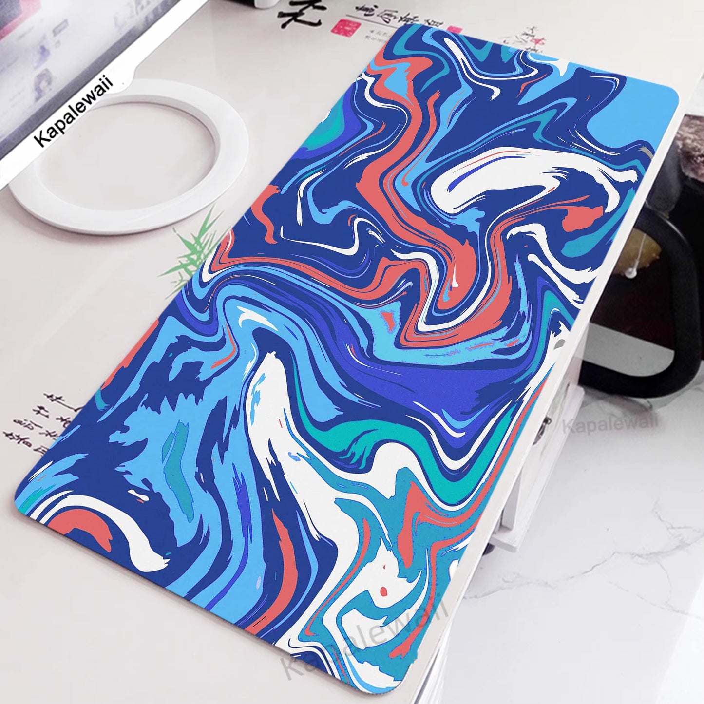 Big Mouse Pad Strata Liquid Mouse Pad Gaming Laptop Mouse Mat Computer Mouse Pad Office Mouse Pad Desk Mat Speed Keyboard Pads