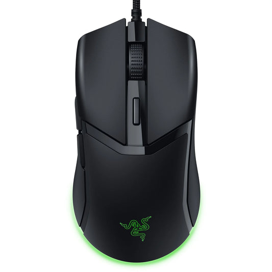 Cobra Wired Gaming Mouse 58G Lightweight Design, Gen-3 Optical Switches, RGB Lighting Black