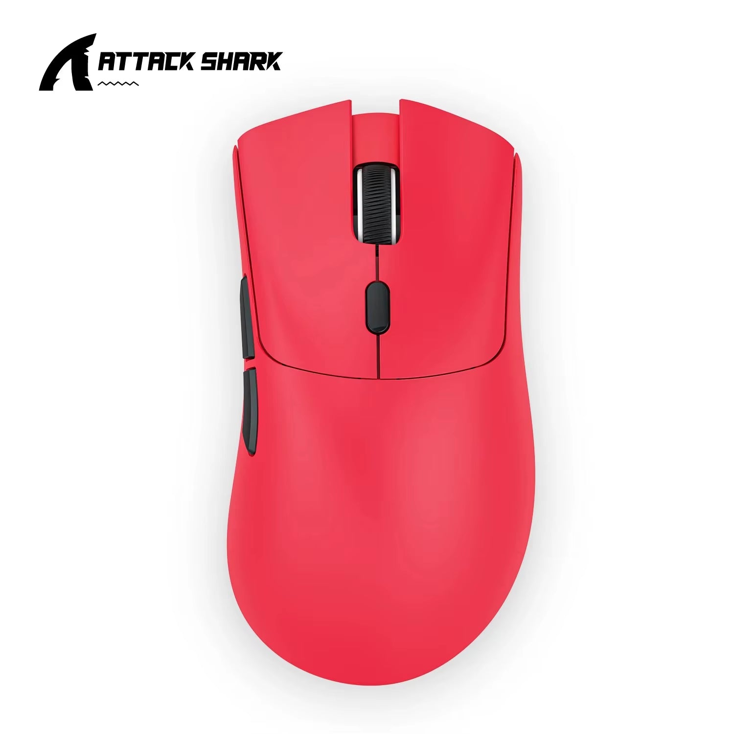 Attack Shark R1 Bluetooth Mouse and Grip Tape Not Included Mouse 1000 Hz PAW3311 Sensor,Rechargeable Tri-Mode,Ergonomic