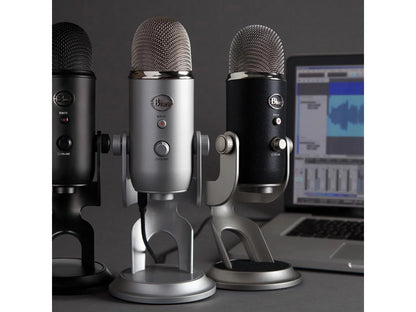 Blue Microphone Yeti USB Desktop Microphone, Whiteout