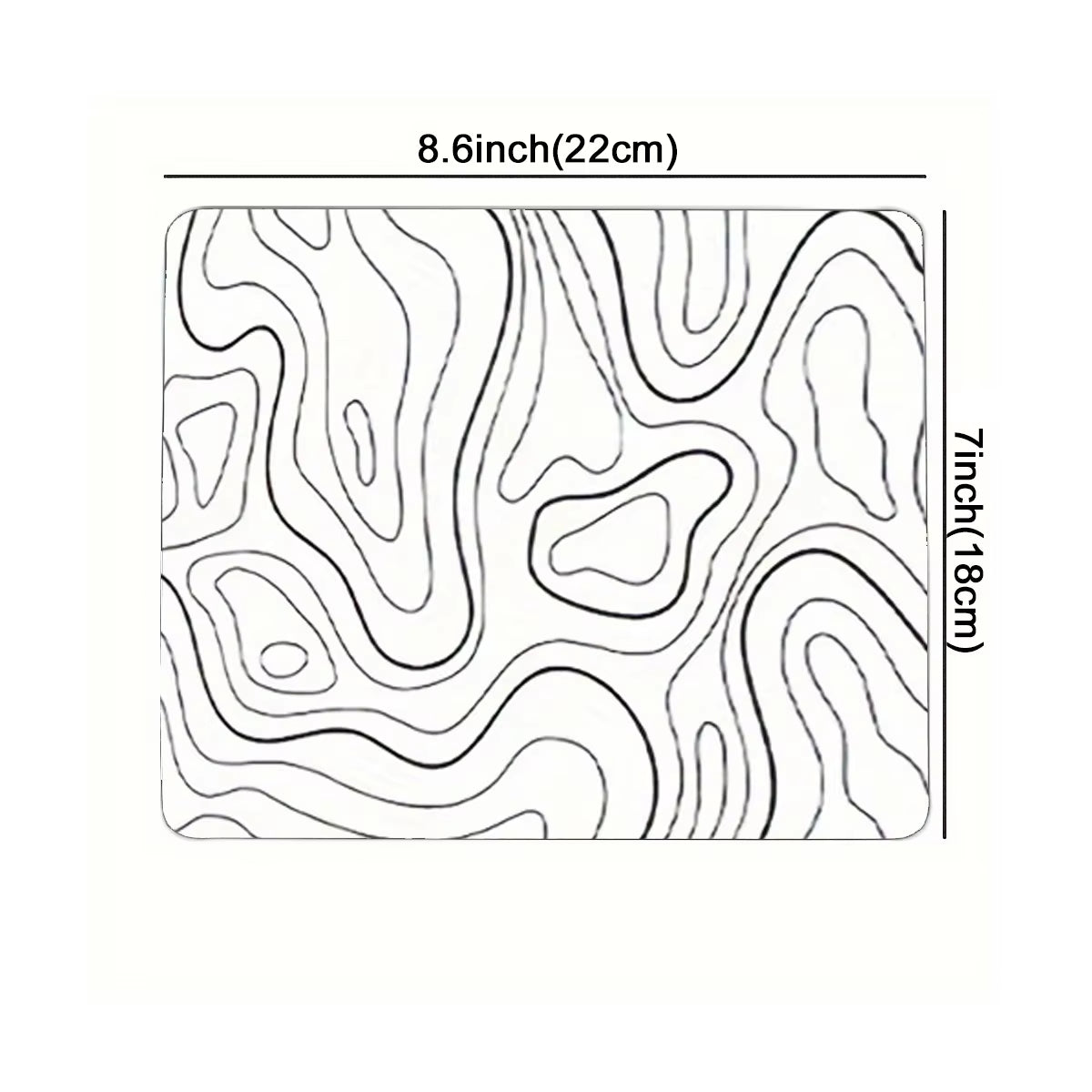 1PC Large Mouse Pads for Desk, Gaming Mouse Pad, Mouse Pad with Stitched Edges and Non-Slip Rubber Base, Extended Mouse Pad