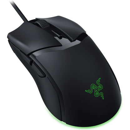 Cobra Wired Gaming Mouse 58G Lightweight Design, Gen-3 Optical Switches, RGB Lighting Black