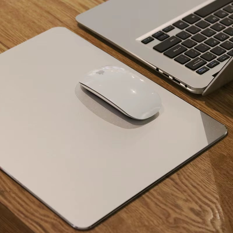 Mouse Pad for Macbook Mac Metal Mouse Pad for Apple Xiaomi Huawei Mousepad Laptop Large Mouse Pad Computer Desk Gaming Mouse Pad